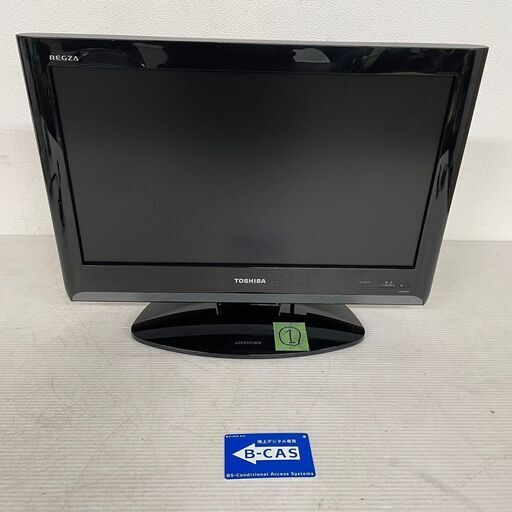 【TOSHIBA】 東芝 REGZA 液晶カラーテレビ 19型 19A8000 2010年製 ①