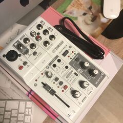 【ほぼ新品】YAMAHA AG03MK2W ライブストリーミングミキサーの画像
