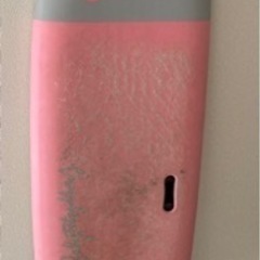 サーフボード　ソフテック　ピンク