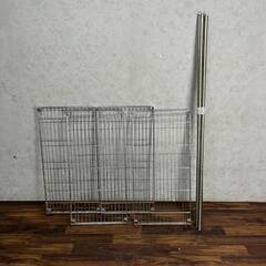 🔷🔶🔷WY5/97 スチールラック メタルラック W900×D450×H1590mm 4段 収納ラック 収納棚 メタル 棚 ※解体済み ★直接引き取り歓迎🔷🔶🔷の画像