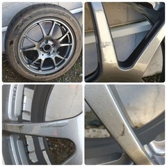 値引交渉可 超軽量 鍛造 ホイール TWS T66-F タイヤ付き 4本セットの画像