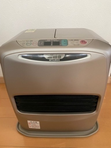 三菱ファンヒーター　使用回数少なめ　箱、説明書付き