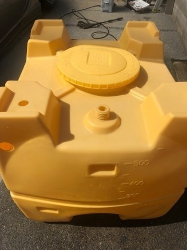 受付完了してます。タンク500リットル