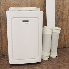 トヨトミ スポット冷暖エアコン TAD-22HW 2017年製 リモコン付 冷房能力2kW 暖房能力 1.7kW 冷暖房 除湿