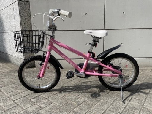 引取限定＝新宿区＝美品！ルイガノ自転車女の子16インチ