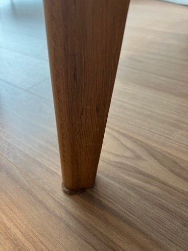 ダイニングテーブル　椅子付　関家家具　オーク色