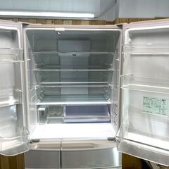 冷蔵庫 Panasonic NR-FTM478S-N 2013年製 シルバー 472L フレンチドア