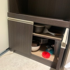 棚【食器・電子レンジ・炊飯器・電気ケトルなど用】の画像