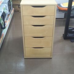IKEA　5段チェスト　高さ：約70ｃｍ×幅：約36ｃｍ×奥行58ｃｍ