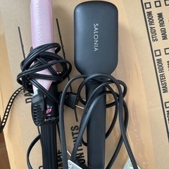 ヴィダルサスーン&SALONIAヘアアイロン2つセット