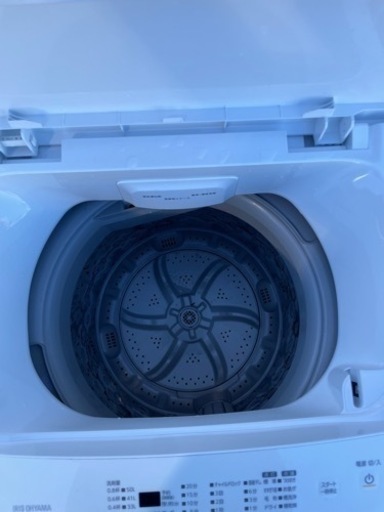2021年製❗️アイリスオオヤマ　全自動洗濯機 6.0kg IAW-T604E-W ホワイト　リサイクルショップ宮崎屋　佐土原店　23.8.20F