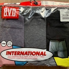 未開封未使用品★B.V.D ボクサーブリーフ 3枚組 L