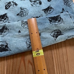 猫柄　トートバッグ　藍染めの画像