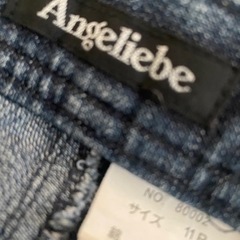 マタニティジーンズと黒ズボンまとめて♪サイズ11号＆Lサイズの画像