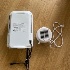 セラミックファンヒーターの画像