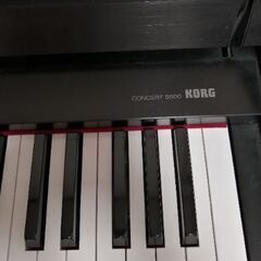 電子ピアノ KORG コルグ Concert 5500 椅子付きの画像