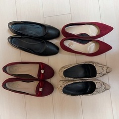 レディースパンプス　③足セット