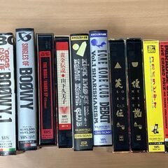 【 商談中です 】音楽系のＶＨＳです