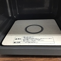 #H-69【ご来店頂ける方限定】E-angleのフラット電子レンジですの画像