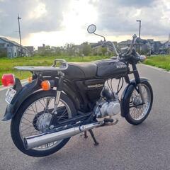【レトロ】K50　スズキ　50cc　MT　2st　原付　バイク　整備済み　配送可能の画像