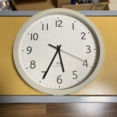 電波時計　ニトリ　幅31×奥行4.6×高さ31cm