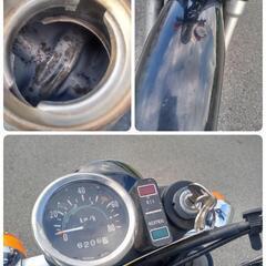【レトロ】K50　スズキ　50cc　MT　2st　原付　バイク　整備済み　配送可能の画像