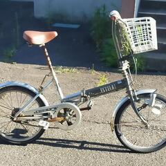 中古　折りたたみ自転車