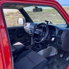 即クロカン　ジムニー　JB23 5速マニュアル　リフトアップ　タイヤ　16インチの画像