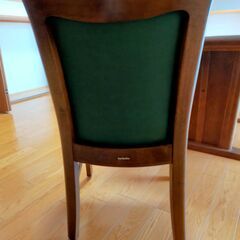 ダイニングテーブルセット カリモク 椅子6脚の画像