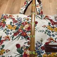 スーパーハッカ　トートバッグ　花柄の画像