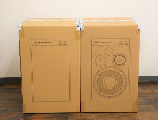 【ヤ取】≪W1137ジ≫極美品 JBL 4312G スピーカー ペア 3ウェイ/ブックシェルフ型コントロールモニター 外箱付き 音響機器/オーディオ機器 現状品