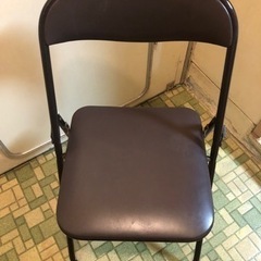 【無料】パイプ椅子の画像
