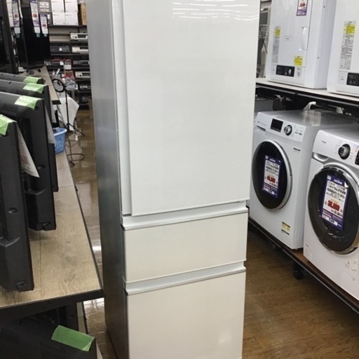 #H-75【ご来店頂ける方限定】MITUBISHIの3ドア冷凍冷蔵庫です