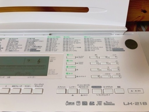 CASIO カシオ 電子キーボード 61鍵盤モデル 光ナビゲーション LK-218