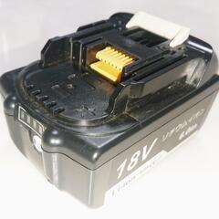 ⚠️プロフィール必読で！ ⚠️ジャンク品(☝️充電できません！) ☝️マキタ互換バッテリー １８Ｖ 6Ah 【BL1860B】の画像