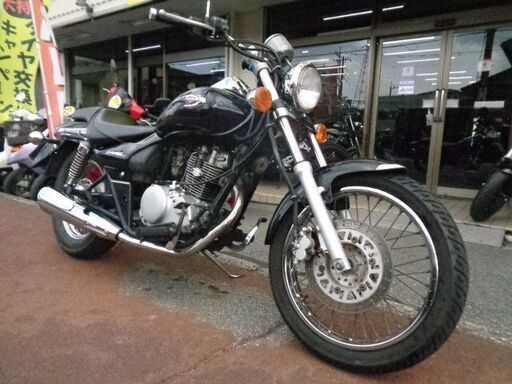 NO.4765　エリミネーター１２５　空冷４サイクルエンジン　アメリカン　ブラック　☆彡