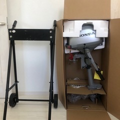 船外機（HONDA空冷式4ストローク2馬力）＆付属品（ゴムボート他）