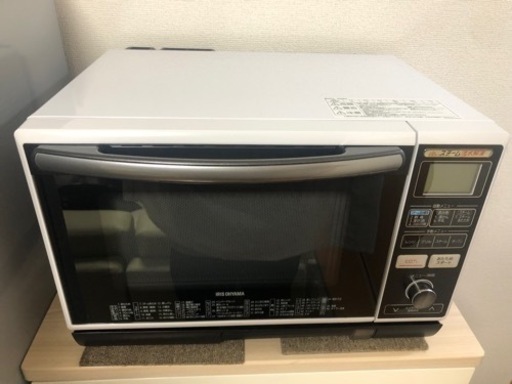 美品　アイリスオーヤマ製　オーブンレンジ　取りに来ていただける方限定