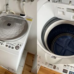 洗濯乾燥機、冷凍冷蔵庫、その他家電【無料で 譲ります】の画像