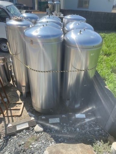 エコキュート 貯湯ユニット タンク 370L 460L  貯水槽 バーベキューコンロ 焼却炉など