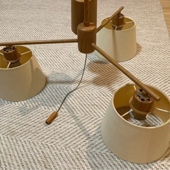 【終了】天井照明3灯　可愛いです