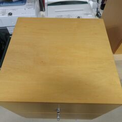 無印良品 良品計画 木製 2段チェスト 廃版品 メープル |江別市のリサイクルショップドロップの画像