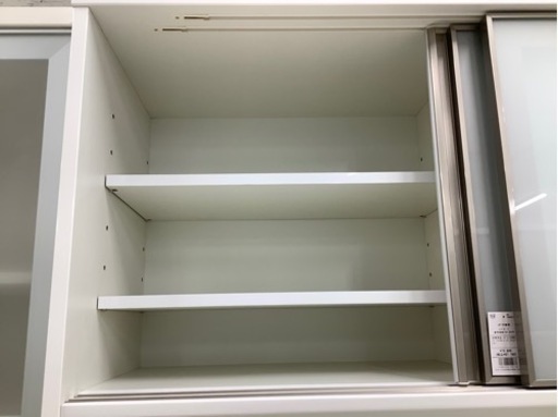 シギヤマ家具 レンジボード 未使用品 エブリー120KB ホワイト【トレファク堺福田店】