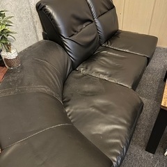 3人掛けローソファ
