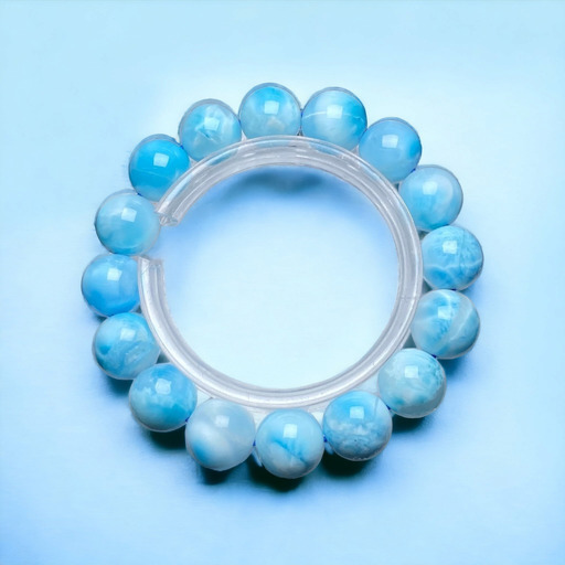 超品質ラリマー［U7okb］愛と平和 13.5mm ドミニカ共和国産