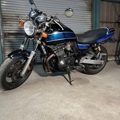 イナズマ　400 Kawasaki カスタムペイント　車検　付きの画像