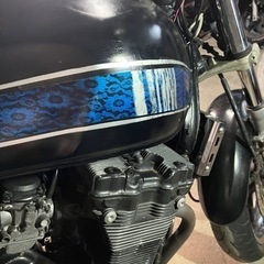 イナズマ　400 Kawasaki カスタムペイント　車検　付きの画像