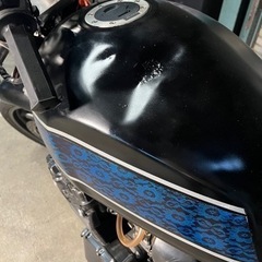 イナズマ　400 Kawasaki カスタムペイント　車検　付きの画像