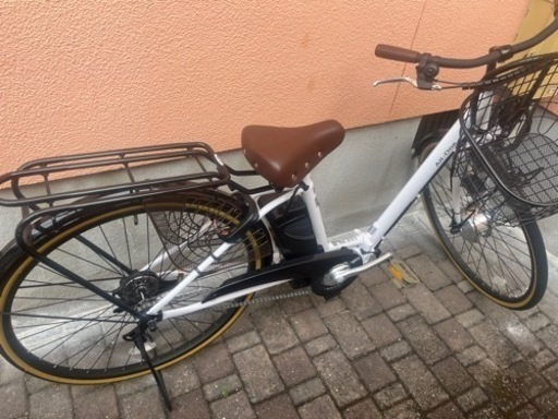 電動アシスト自転車　美品