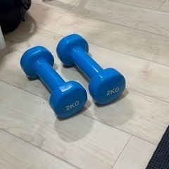 ダイソー2kgダンベル
